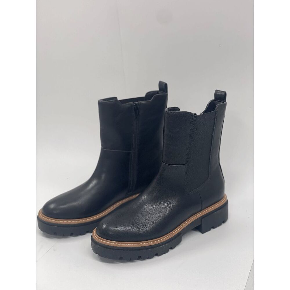 Sun + Stone Women's Burklee Boots - Black 7.5M